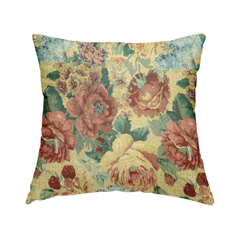 Moreno Floral Square Cushion, 43 x 43 cm