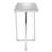 Ashaz 47.25'' Glass Top Console Table