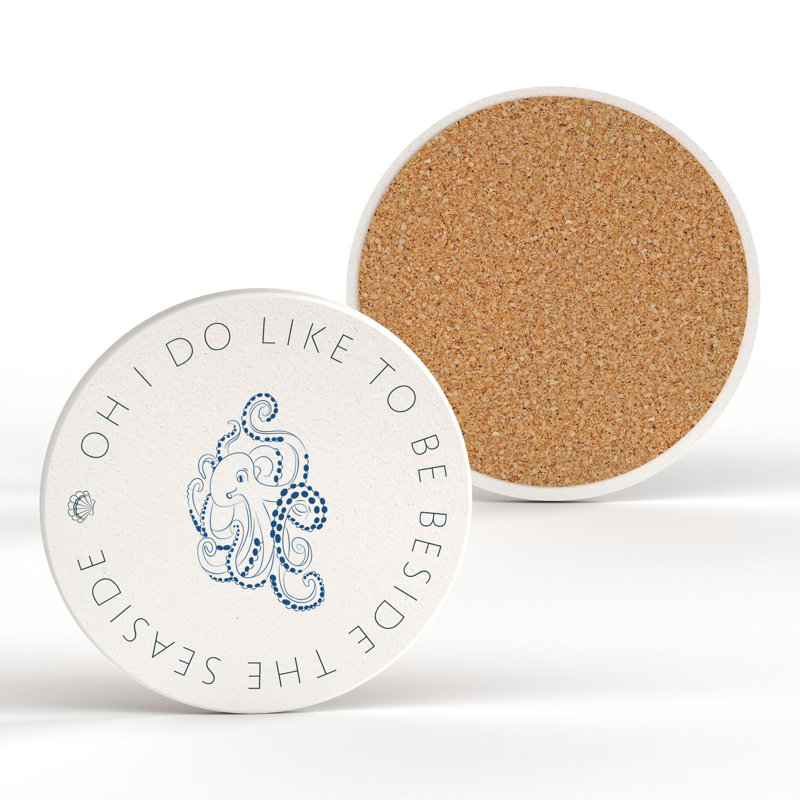 Ceramic Round 1 Piece Coaster