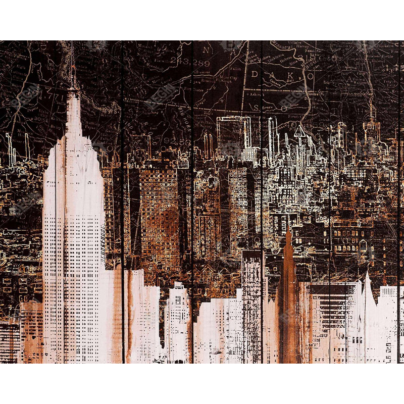 Ensemble de 4 napperons en polyester tressé - Empire City Home Decor