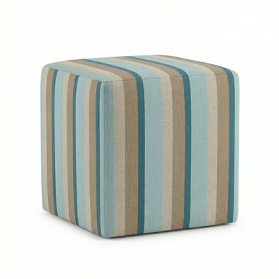 Berlin Gardens Lilly Hive 16" Square Pouf