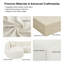 Canapé modulaire incurvé en forme de L de 109 po de style moderne | Chenille infroissable, mousse haute densité + ressorts ensachés, 2 coussins décoratifs, assemblage sans outil-1925745231