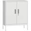 HOMCOM Metal Storage Cabinet with Lock Office Storage Cupboard-636038254
