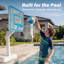 Paquet de 2 balles de basketball GoSports - bleu - taille 6 (9 pouces)