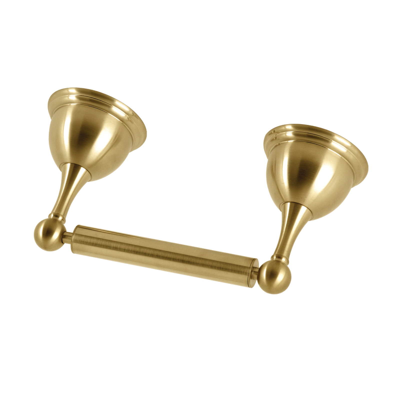 Kingston Brass Restoration Toilet Paper Holder, Brushed Brass