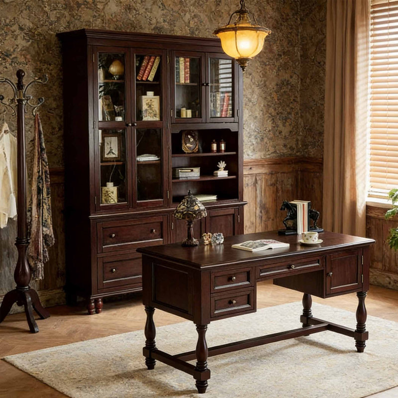 Bureau rétro de style américain
