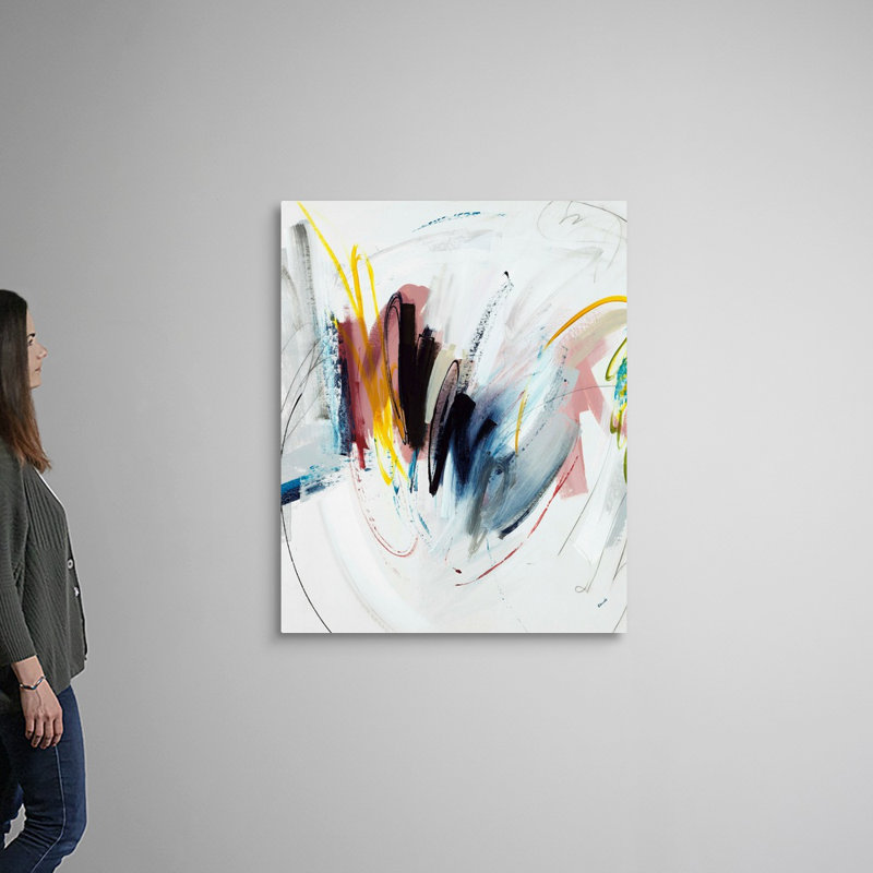 «Baby Bounce Back I» par Sydney Edmunds - reproduction d'art sur toile, H 45 po x l 36 po x P 1,25 po, Toile tendue