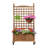 Amandari Wood Planter Box with Trellis-340511486