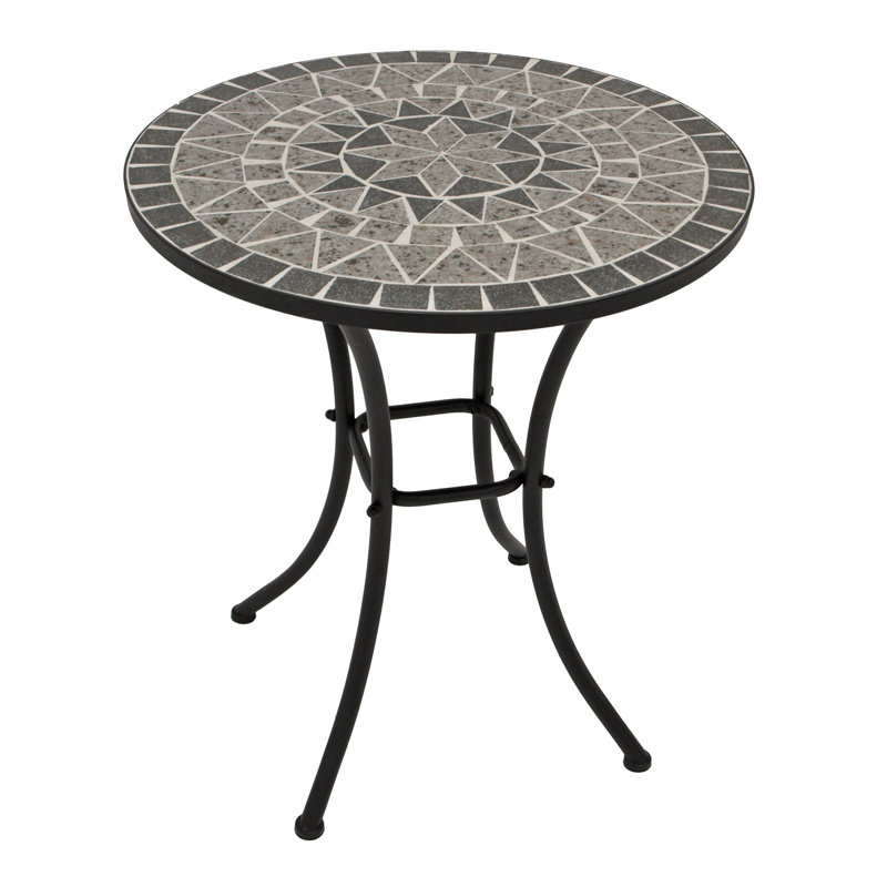 Springer Round Outdoor Bistro Table , 60cm cm W 60cm cm D