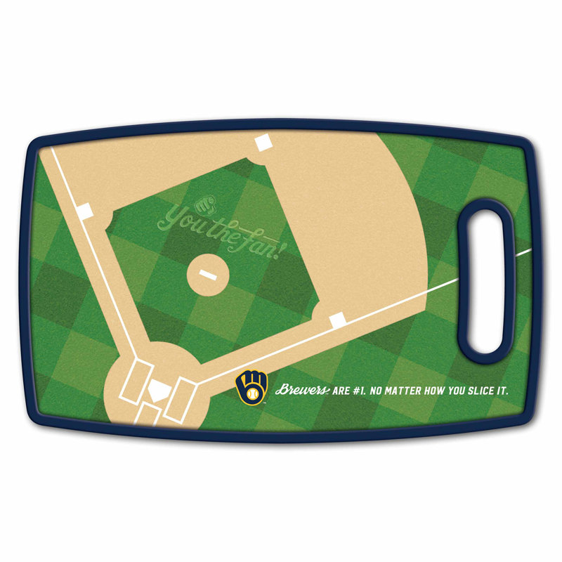 MLB Retro Series Cutting Board, Milwaukee Brewers