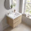 Meuble-lavabo flottant 24 po avec lavabo-566121313