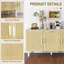 Armoire Sturdy Home, armoire Buffet, armoire d'appoint