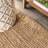 Eastmont Pata Hand Woven Chunky Jute with Fringe Natural Rug-1920324517