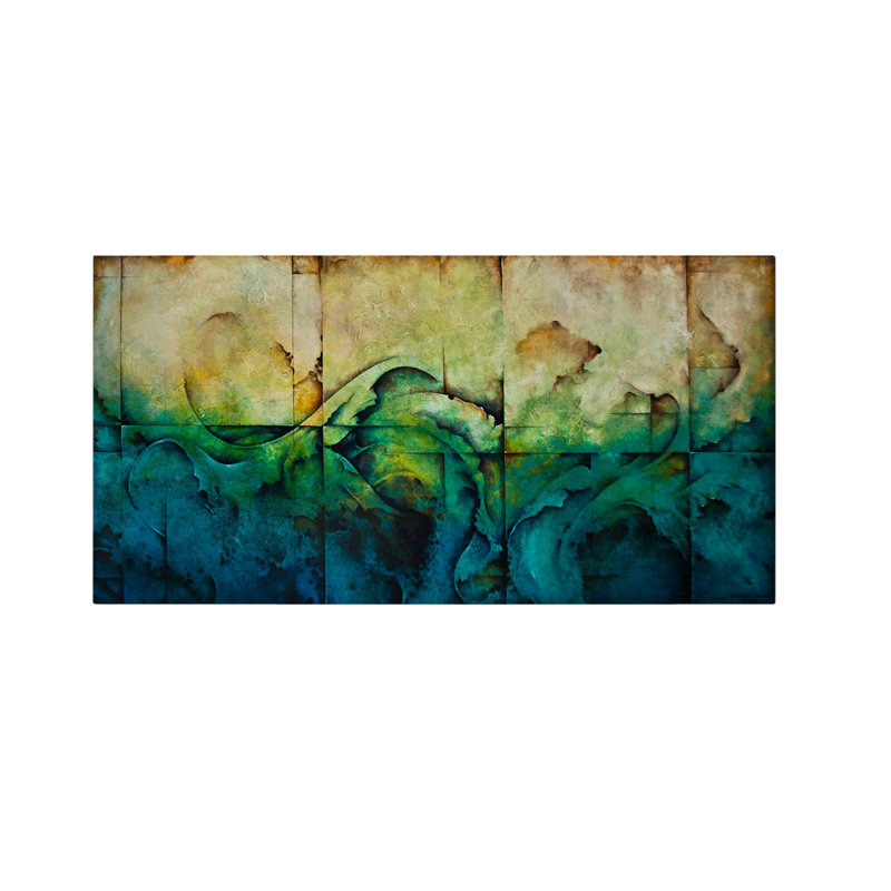 «Paradise» par Cody Hooper, reproduction sur toile, H 16 po x l 32 po x P 2 po