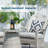 Abrihome 3-piece Outdoor Bistro Set With Round Pe Wicker Table And Cushioned Chairs-1466289403