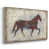 Toile naturelle avec cadre flottant