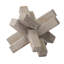 Sculpture de table Haruto Brown-904044564
