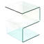 Alisa Glass Top End Table
