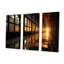 «Factory Landscape Russet Reverberation - Factories», ensemble de reproductions d'art mural-107753836-107753838