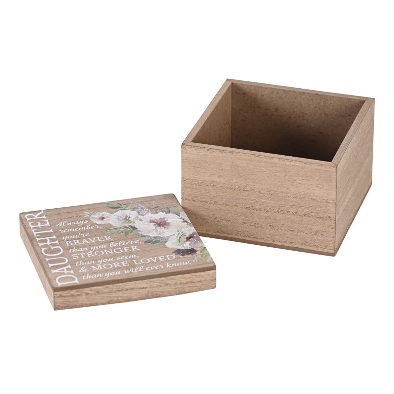 Jiaqi Manufactured Wood Memory Box