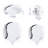 Deno Porcelain Dinnerware Set, 30-Piece Service for 6-1244601259