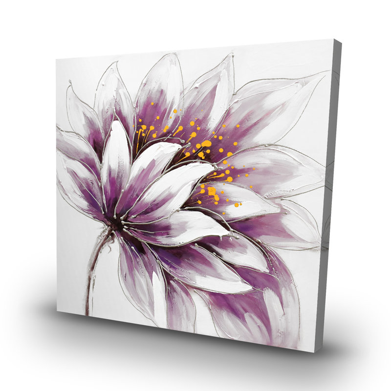 flower - 32"x32" art on canvas