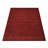 Manns Hand Knotted Loom Wool Eco-Friendly Area Rugs - Rectangle, Dark Red Color, Plain Solid Design, High Pile Thick Handmade Anti Skid Area Rugs for Living Room, Bed Room-660302694