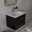 Meuble-lavabo mural avec lavabo et tiroirs doubles-1191411794
