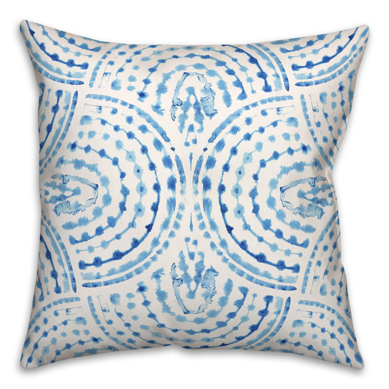Scallop Reversible Throw Pillow, 16" x 16"