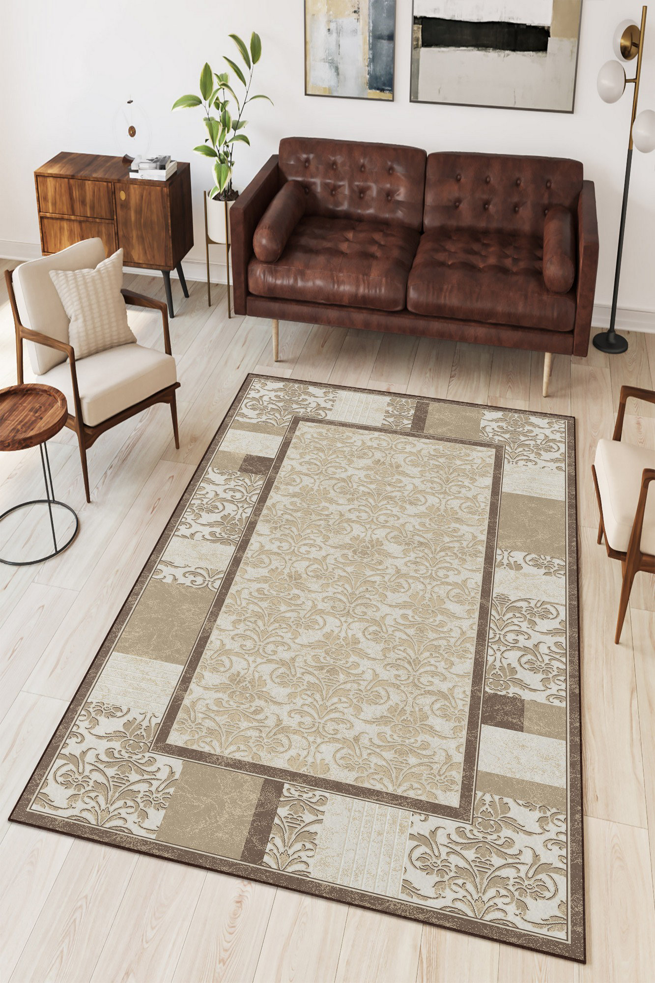 Machine Made Polyester Rugs East Urban Home Rectangle Morehead Machine Made Machine Braided ...