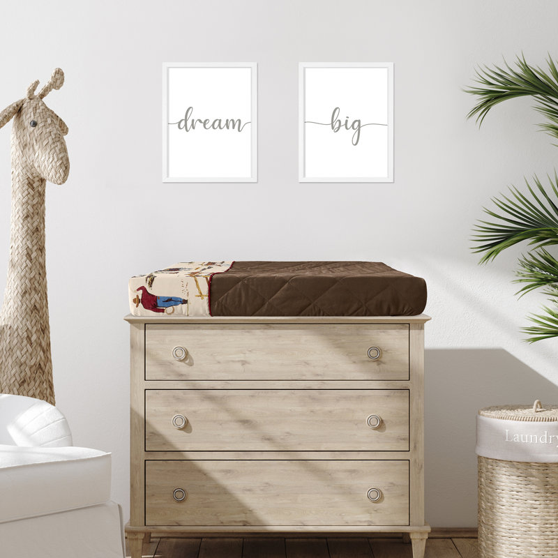 Housse de matelas à langer pour collection Wild West Cowboy