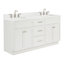 Abell 66.25'' Bathroom Vanity with Carrara Quartz Top-94003775
