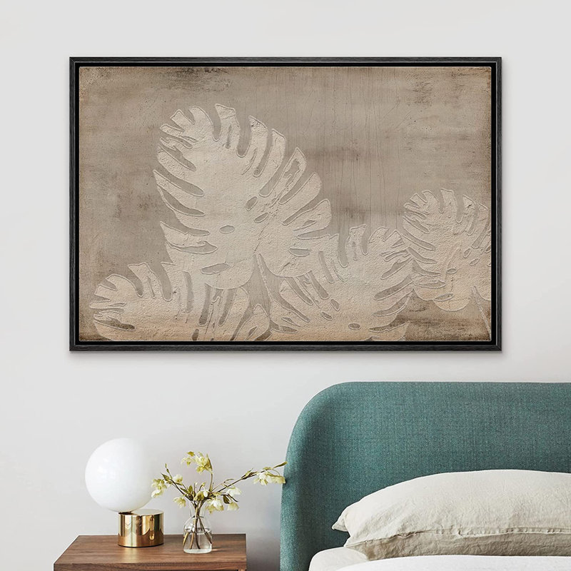 «Signleader - Floater Frame», impression sur toile, H 16 po x l 24 po x P 1,5 po, Noir