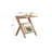 Minimalist Modern Light Walnut-coloured Ash Wood Side Table