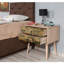 Joanna 60cm W Manufactured Wood Bedside Table