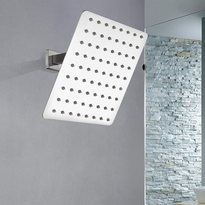 Rain 1.8 GPM GPM with Self-Cleaning, Brushed Nickel