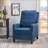 Recliners | 27.5” Wide Contemporary Manual Pushback | Navy Blue Fabric-1849190357