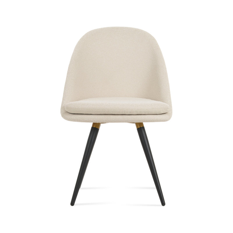 Chaise d'appoint Avanos Ana, Blanc cassé