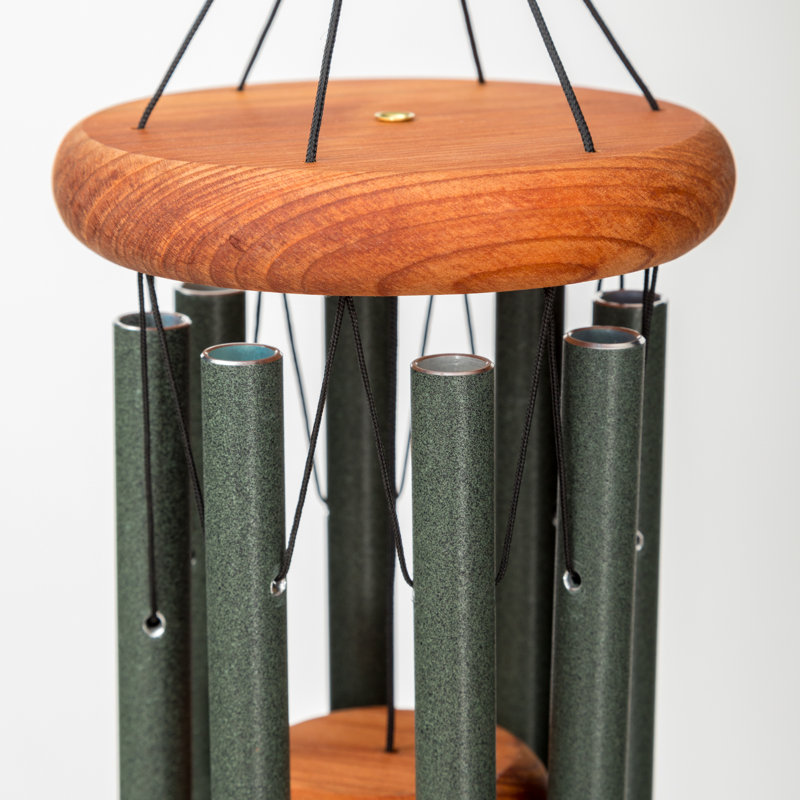 Carillon en aluminium Festival, Vert forêt