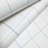 Blue Off White Classic Windowpane Plaid Thread String Lines Textured Wallpaper