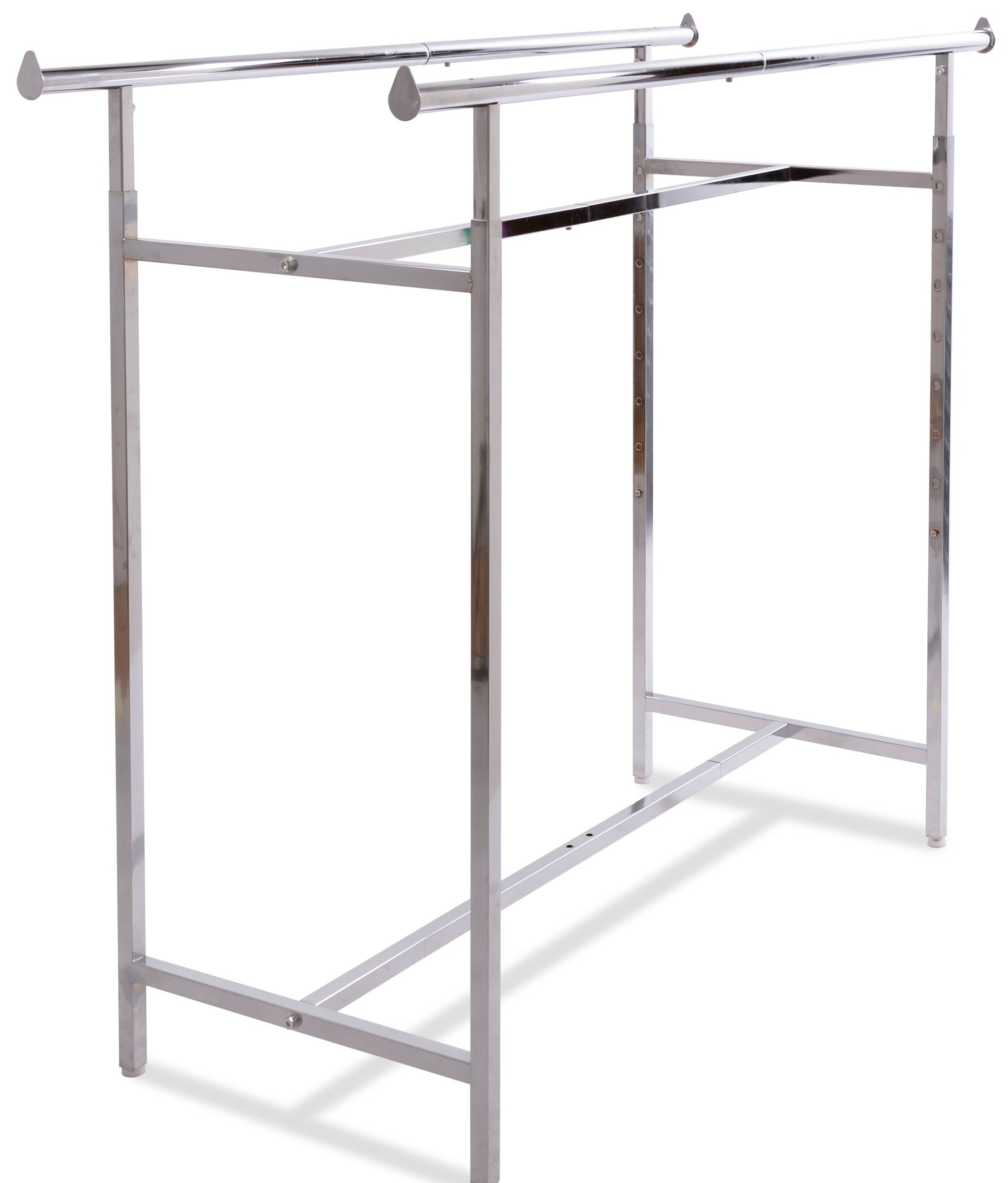 Metal clothes outlet bar