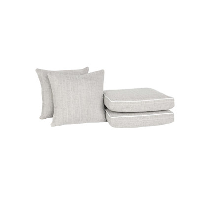 Ensemble de coussins de salle à manger d'extérieur / d'intérieur 4 pièces pour l'extérieur