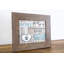 "Home is where you runs", art textuel encadré sur papier