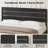 Alicia Steel Piece Bedroom Set-2032754351-2032669733