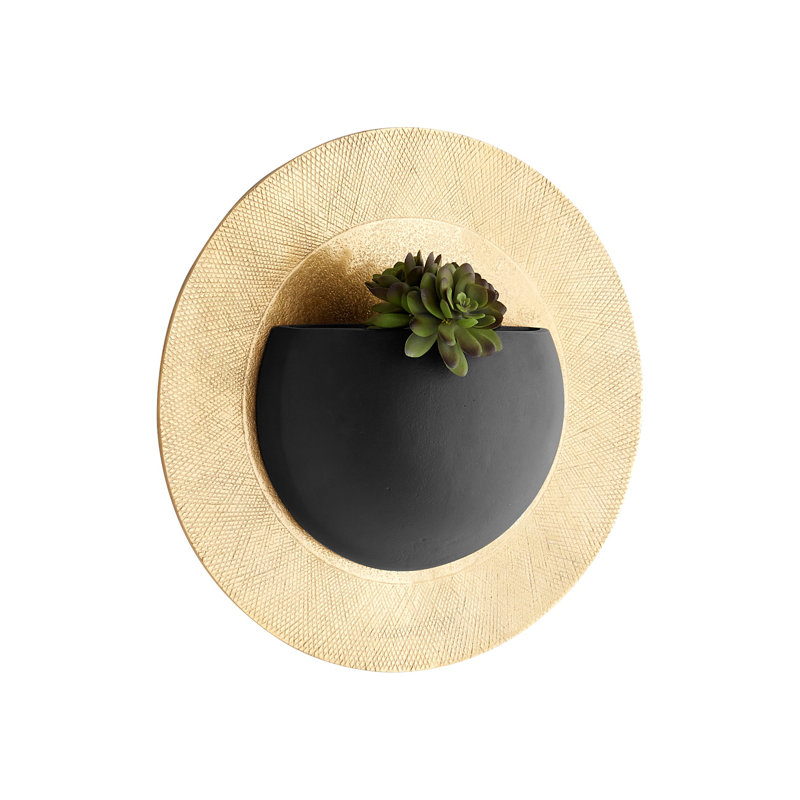 Glam Abstract Wall Decor on Metal