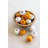  White Faux Mini Pumpkins Set Of 15 – 2" H Decorative Halloween And Fall Tabletop Accents