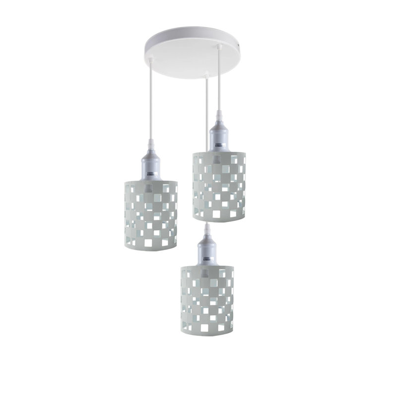 Cru 3 - Light White Cluster Pendant
