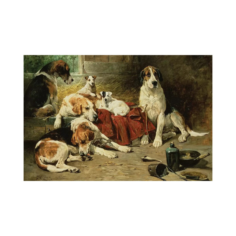 After A Good Day by John Emms - Wrapped Canvas Gallery-Wrapped Canvas Giclée, 20.32 cm H x 30.48 cm W