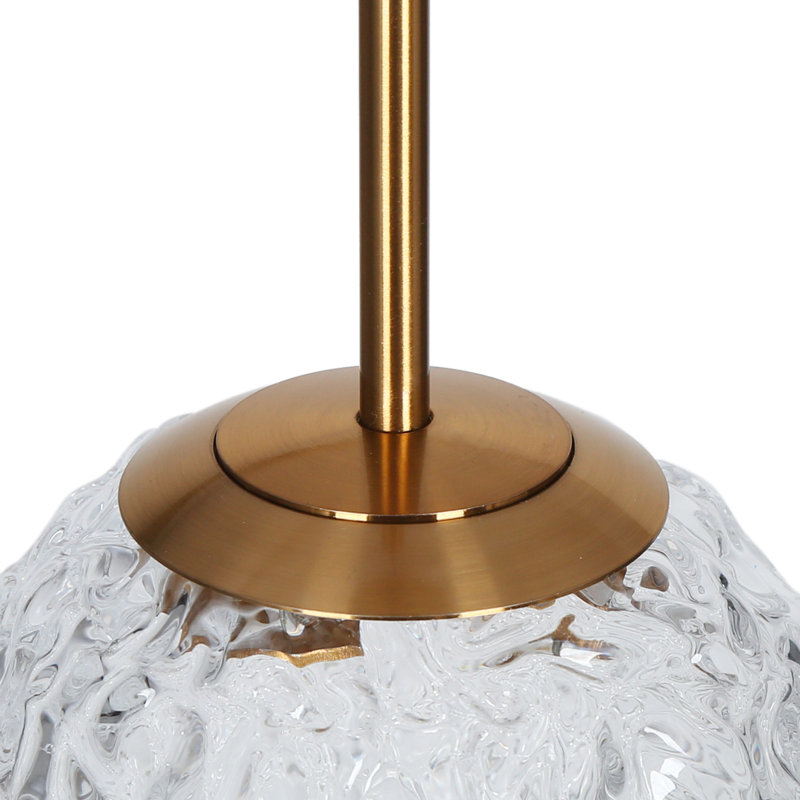 Chantae 5 - Light Electroplated Copper LED Cluster Pendant