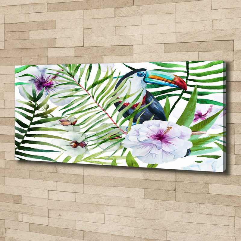 Tropic Toucan - Wrapped Canvas Print